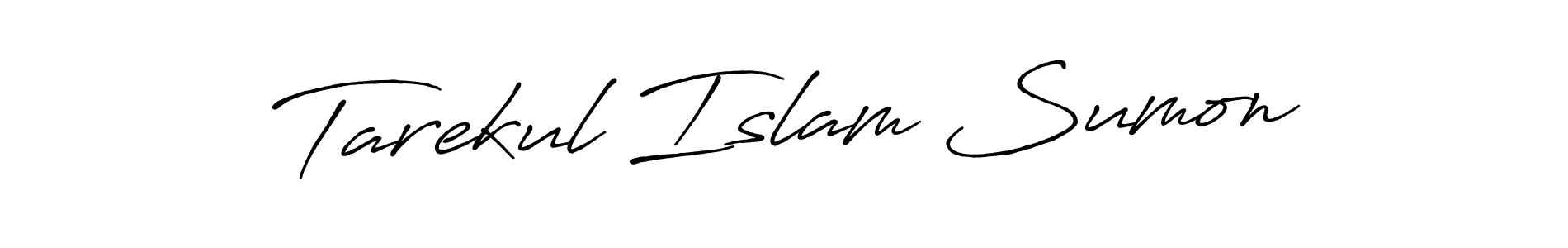 How to make Tarekul Islam Sumon signature? Antro_Vectra_Bolder is a professional autograph style. Create handwritten signature for Tarekul Islam Sumon name. Tarekul Islam Sumon signature style 7 images and pictures png