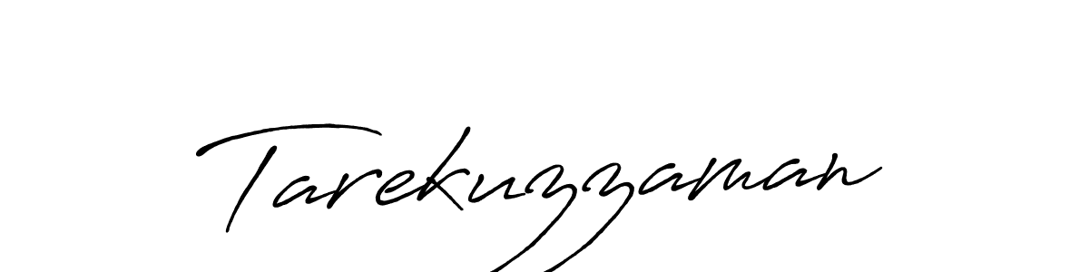 Also we have Tarekuzzaman name is the best signature style. Create professional handwritten signature collection using Antro_Vectra_Bolder autograph style. Tarekuzzaman signature style 7 images and pictures png