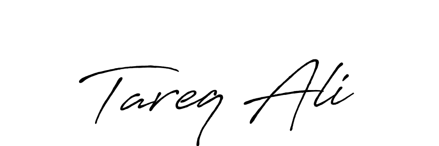 Also we have Tareq Ali name is the best signature style. Create professional handwritten signature collection using Antro_Vectra_Bolder autograph style. Tareq Ali signature style 7 images and pictures png