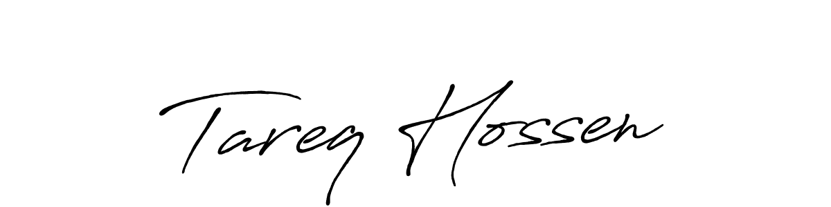 You should practise on your own different ways (Antro_Vectra_Bolder) to write your name (Tareq Hossen) in signature. don't let someone else do it for you. Tareq Hossen signature style 7 images and pictures png