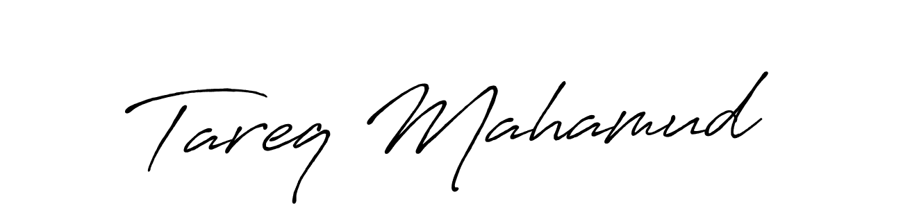 Also we have Tareq Mahamud name is the best signature style. Create professional handwritten signature collection using Antro_Vectra_Bolder autograph style. Tareq Mahamud signature style 7 images and pictures png