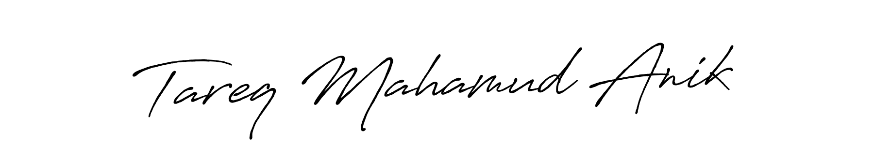 Make a beautiful signature design for name Tareq Mahamud Anik. Use this online signature maker to create a handwritten signature for free. Tareq Mahamud Anik signature style 7 images and pictures png