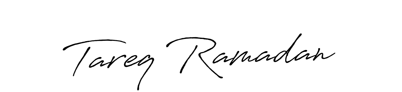 It looks lik you need a new signature style for name Tareq Ramadan. Design unique handwritten (Antro_Vectra_Bolder) signature with our free signature maker in just a few clicks. Tareq Ramadan signature style 7 images and pictures png