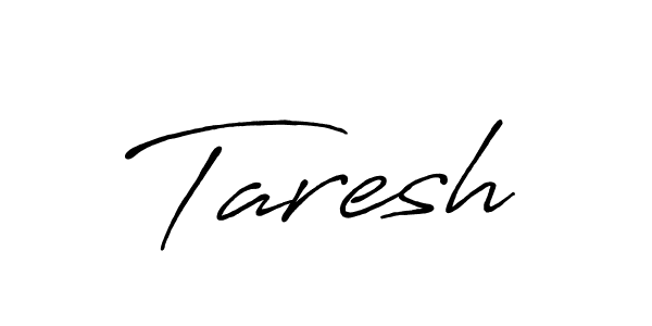 Taresh stylish signature style. Best Handwritten Sign (Antro_Vectra_Bolder) for my name. Handwritten Signature Collection Ideas for my name Taresh. Taresh signature style 7 images and pictures png