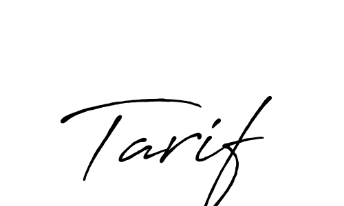 Also You can easily find your signature by using the search form. We will create Tarif name handwritten signature images for you free of cost using Antro_Vectra_Bolder sign style. Tarif signature style 7 images and pictures png