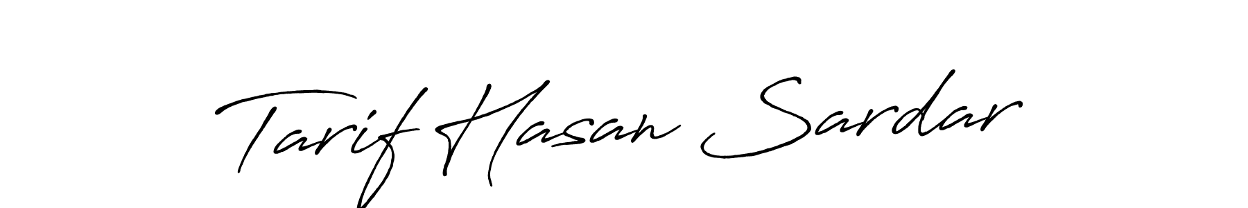 It looks lik you need a new signature style for name Tarif Hasan Sardar. Design unique handwritten (Antro_Vectra_Bolder) signature with our free signature maker in just a few clicks. Tarif Hasan Sardar signature style 7 images and pictures png