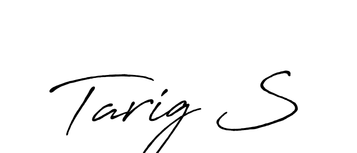 Make a beautiful signature design for name Tarig S. Use this online signature maker to create a handwritten signature for free. Tarig S signature style 7 images and pictures png