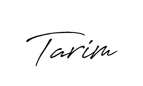 Use a signature maker to create a handwritten signature online. With this signature software, you can design (Antro_Vectra_Bolder) your own signature for name Tarim. Tarim signature style 7 images and pictures png