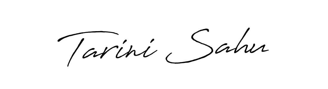Similarly Antro_Vectra_Bolder is the best handwritten signature design. Signature creator online .You can use it as an online autograph creator for name Tarini Sahu. Tarini Sahu signature style 7 images and pictures png