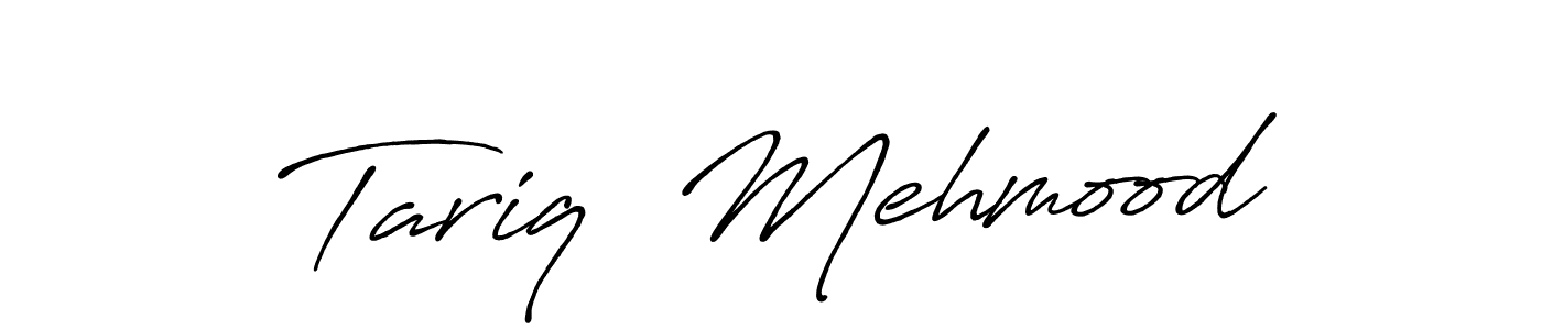 Make a beautiful signature design for name Tariq  Mehmood. Use this online signature maker to create a handwritten signature for free. Tariq  Mehmood signature style 7 images and pictures png