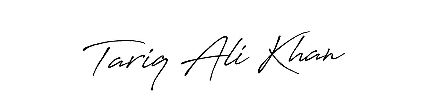 It looks lik you need a new signature style for name Tariq Ali Khan. Design unique handwritten (Antro_Vectra_Bolder) signature with our free signature maker in just a few clicks. Tariq Ali Khan signature style 7 images and pictures png