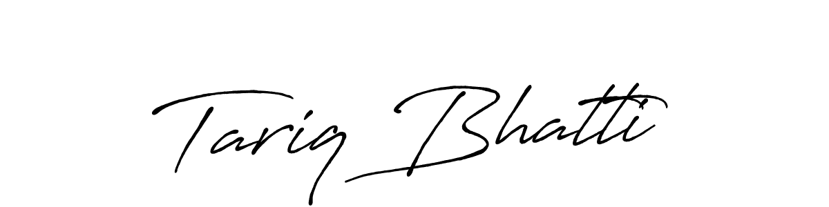 How to Draw Tariq Bhatti signature style? Antro_Vectra_Bolder is a latest design signature styles for name Tariq Bhatti. Tariq Bhatti signature style 7 images and pictures png