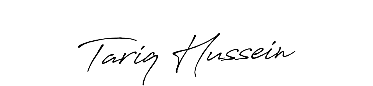 Make a short Tariq Hussein signature style. Manage your documents anywhere anytime using Antro_Vectra_Bolder. Create and add eSignatures, submit forms, share and send files easily. Tariq Hussein signature style 7 images and pictures png
