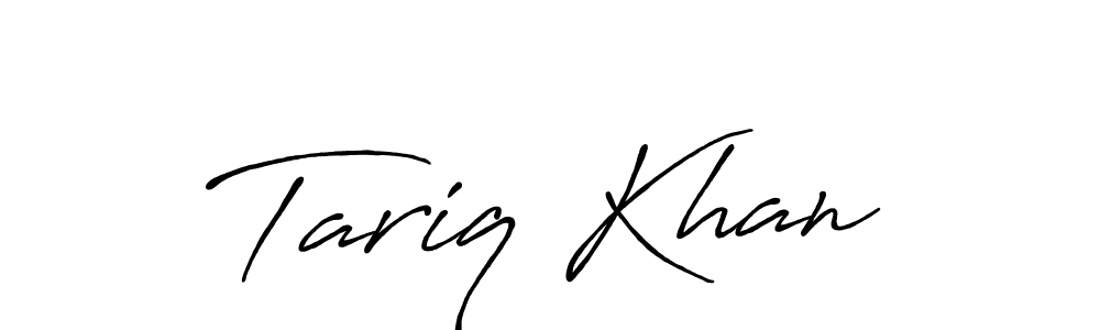 if you are searching for the best signature style for your name Tariq Khan. so please give up your signature search. here we have designed multiple signature styles  using Antro_Vectra_Bolder. Tariq Khan signature style 7 images and pictures png