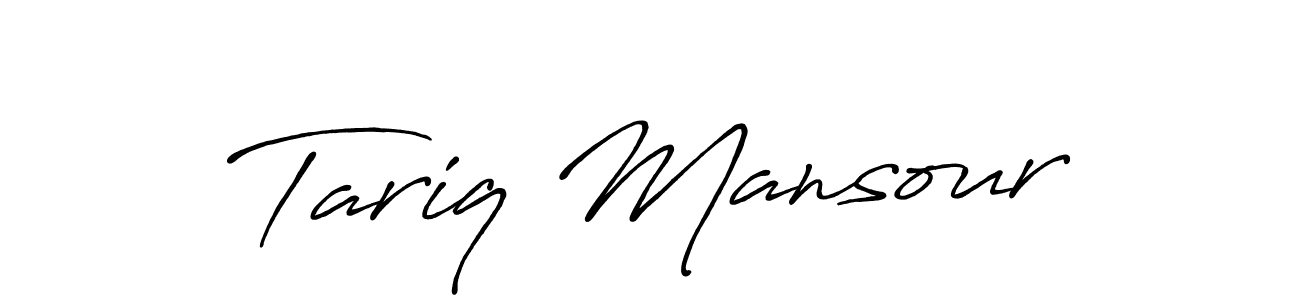 You can use this online signature creator to create a handwritten signature for the name Tariq Mansour. This is the best online autograph maker. Tariq Mansour signature style 7 images and pictures png