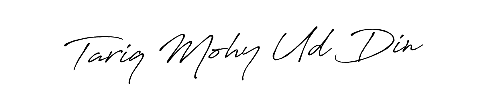 How to make Tariq Mohy Ud Din signature? Antro_Vectra_Bolder is a professional autograph style. Create handwritten signature for Tariq Mohy Ud Din name. Tariq Mohy Ud Din signature style 7 images and pictures png