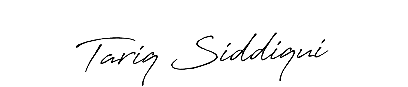 How to make Tariq Siddiqui signature? Antro_Vectra_Bolder is a professional autograph style. Create handwritten signature for Tariq Siddiqui name. Tariq Siddiqui signature style 7 images and pictures png