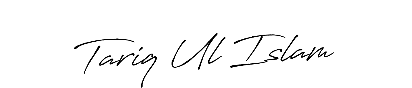 Use a signature maker to create a handwritten signature online. With this signature software, you can design (Antro_Vectra_Bolder) your own signature for name Tariq Ul Islam. Tariq Ul Islam signature style 7 images and pictures png