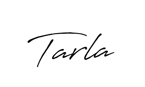 Make a beautiful signature design for name Tarla. With this signature (Antro_Vectra_Bolder) style, you can create a handwritten signature for free. Tarla signature style 7 images and pictures png