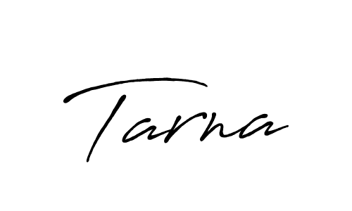 How to make Tarna signature? Antro_Vectra_Bolder is a professional autograph style. Create handwritten signature for Tarna name. Tarna signature style 7 images and pictures png