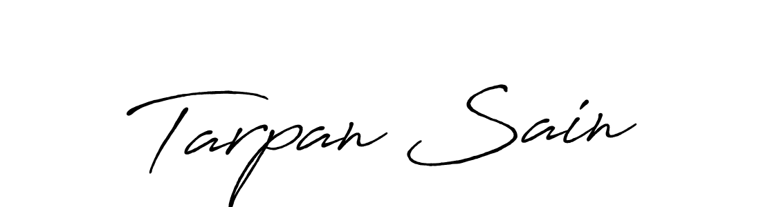It looks lik you need a new signature style for name Tarpan Sain. Design unique handwritten (Antro_Vectra_Bolder) signature with our free signature maker in just a few clicks. Tarpan Sain signature style 7 images and pictures png