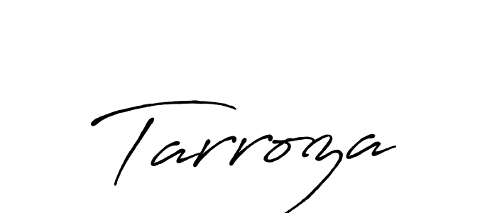 Create a beautiful signature design for name Tarroza. With this signature (Antro_Vectra_Bolder) fonts, you can make a handwritten signature for free. Tarroza signature style 7 images and pictures png