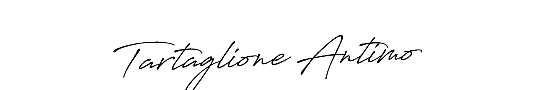 Create a beautiful signature design for name Tartaglione Antimo. With this signature (Antro_Vectra_Bolder) fonts, you can make a handwritten signature for free. Tartaglione Antimo signature style 7 images and pictures png