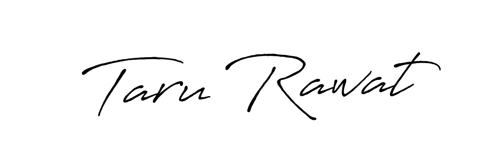 Make a beautiful signature design for name Taru Rawat. Use this online signature maker to create a handwritten signature for free. Taru Rawat signature style 7 images and pictures png