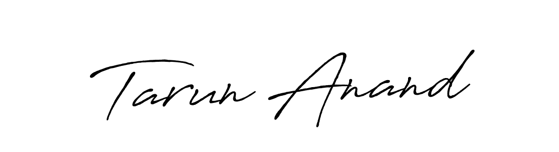 Also we have Tarun Anand name is the best signature style. Create professional handwritten signature collection using Antro_Vectra_Bolder autograph style. Tarun Anand signature style 7 images and pictures png