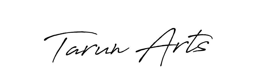 Tarun Arts stylish signature style. Best Handwritten Sign (Antro_Vectra_Bolder) for my name. Handwritten Signature Collection Ideas for my name Tarun Arts. Tarun Arts signature style 7 images and pictures png