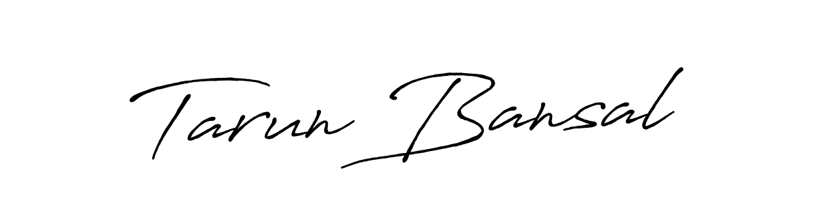 Also You can easily find your signature by using the search form. We will create Tarun Bansal name handwritten signature images for you free of cost using Antro_Vectra_Bolder sign style. Tarun Bansal signature style 7 images and pictures png