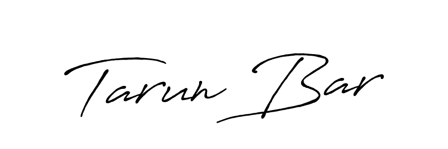 It looks lik you need a new signature style for name Tarun Bar. Design unique handwritten (Antro_Vectra_Bolder) signature with our free signature maker in just a few clicks. Tarun Bar signature style 7 images and pictures png