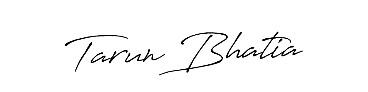 Also we have Tarun Bhatia name is the best signature style. Create professional handwritten signature collection using Antro_Vectra_Bolder autograph style. Tarun Bhatia signature style 7 images and pictures png