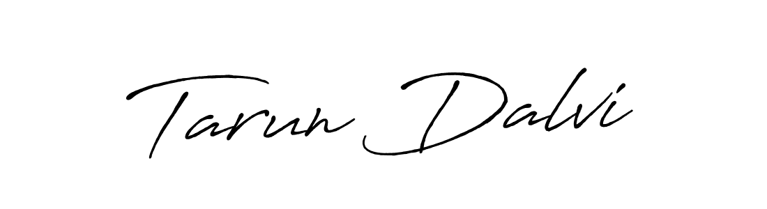 Use a signature maker to create a handwritten signature online. With this signature software, you can design (Antro_Vectra_Bolder) your own signature for name Tarun Dalvi. Tarun Dalvi signature style 7 images and pictures png