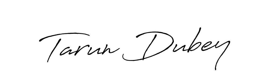 Similarly Antro_Vectra_Bolder is the best handwritten signature design. Signature creator online .You can use it as an online autograph creator for name Tarun Dubey. Tarun Dubey signature style 7 images and pictures png