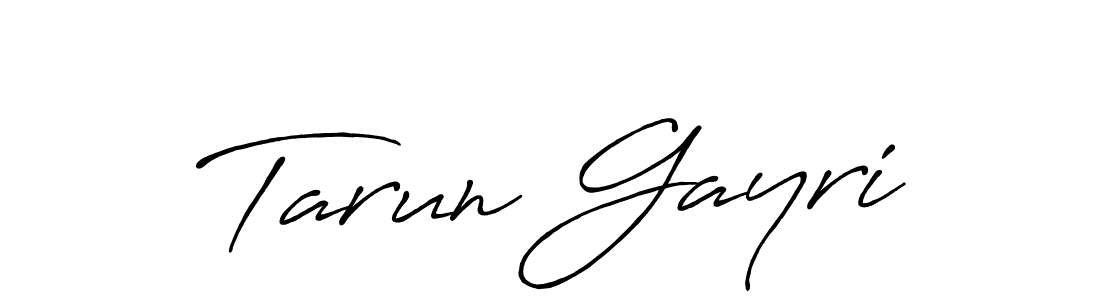 You should practise on your own different ways (Antro_Vectra_Bolder) to write your name (Tarun Gayri) in signature. don't let someone else do it for you. Tarun Gayri signature style 7 images and pictures png