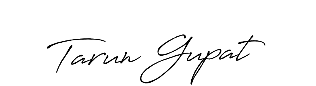 Make a short Tarun Gupat signature style. Manage your documents anywhere anytime using Antro_Vectra_Bolder. Create and add eSignatures, submit forms, share and send files easily. Tarun Gupat signature style 7 images and pictures png