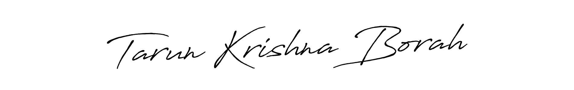 Also You can easily find your signature by using the search form. We will create Tarun Krishna Borah name handwritten signature images for you free of cost using Antro_Vectra_Bolder sign style. Tarun Krishna Borah signature style 7 images and pictures png