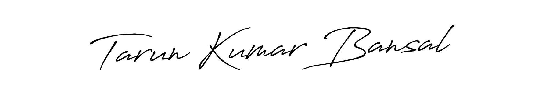 Make a short Tarun Kumar Bansal signature style. Manage your documents anywhere anytime using Antro_Vectra_Bolder. Create and add eSignatures, submit forms, share and send files easily. Tarun Kumar Bansal signature style 7 images and pictures png