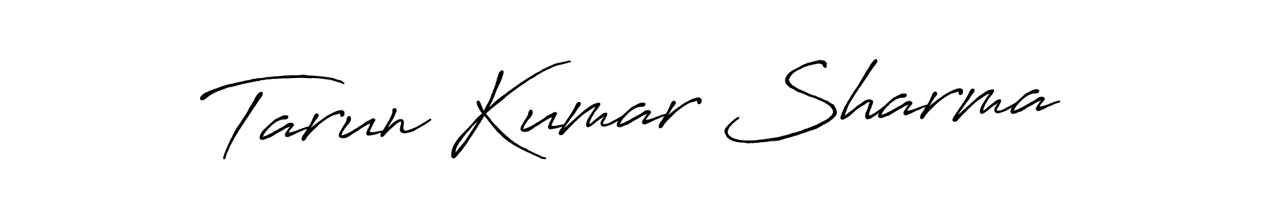 Make a short Tarun Kumar Sharma signature style. Manage your documents anywhere anytime using Antro_Vectra_Bolder. Create and add eSignatures, submit forms, share and send files easily. Tarun Kumar Sharma signature style 7 images and pictures png