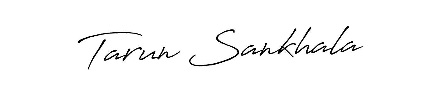 Make a short Tarun Sankhala signature style. Manage your documents anywhere anytime using Antro_Vectra_Bolder. Create and add eSignatures, submit forms, share and send files easily. Tarun Sankhala signature style 7 images and pictures png