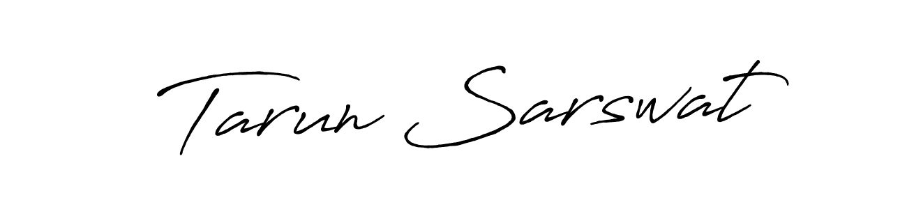 Make a short Tarun Sarswat signature style. Manage your documents anywhere anytime using Antro_Vectra_Bolder. Create and add eSignatures, submit forms, share and send files easily. Tarun Sarswat signature style 7 images and pictures png