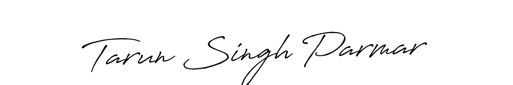 Design your own signature with our free online signature maker. With this signature software, you can create a handwritten (Antro_Vectra_Bolder) signature for name Tarun Singh Parmar. Tarun Singh Parmar signature style 7 images and pictures png