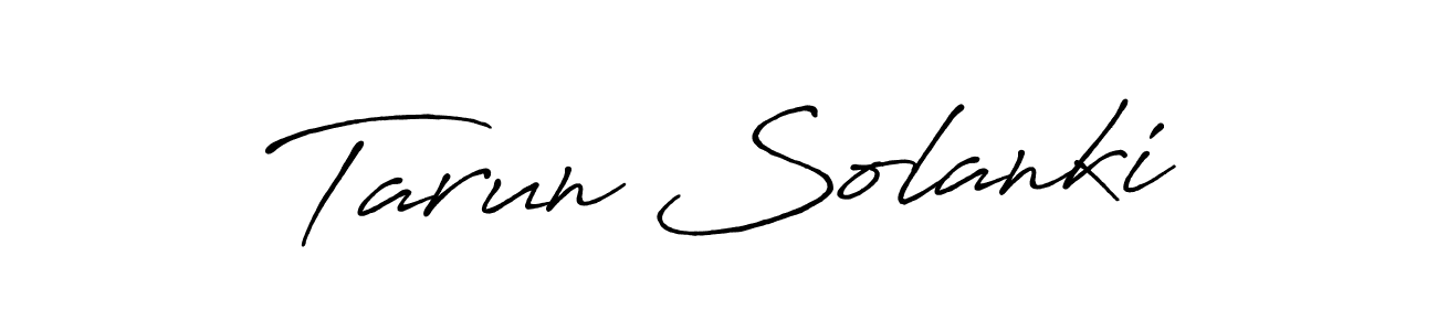 The best way (Antro_Vectra_Bolder) to make a short signature is to pick only two or three words in your name. The name Tarun Solanki include a total of six letters. For converting this name. Tarun Solanki signature style 7 images and pictures png