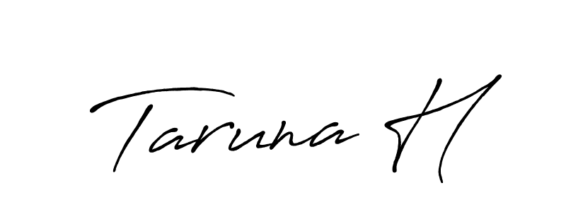 Make a short Taruna H signature style. Manage your documents anywhere anytime using Antro_Vectra_Bolder. Create and add eSignatures, submit forms, share and send files easily. Taruna H signature style 7 images and pictures png