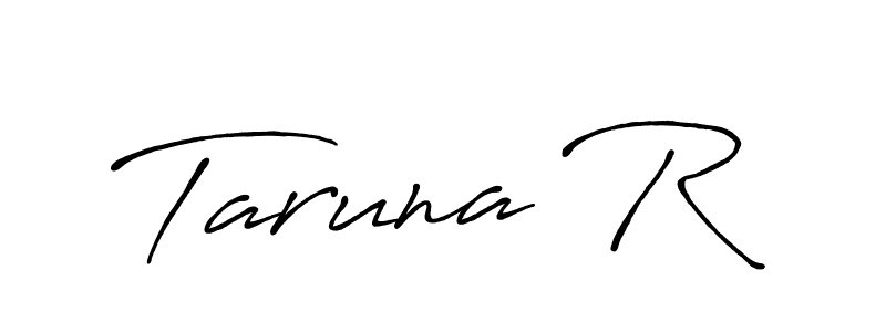 How to Draw Taruna R signature style? Antro_Vectra_Bolder is a latest design signature styles for name Taruna R. Taruna R signature style 7 images and pictures png