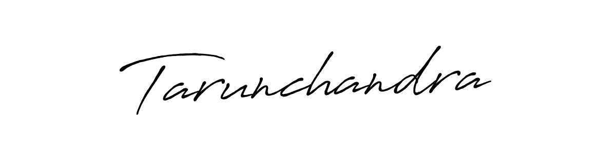 Design your own signature with our free online signature maker. With this signature software, you can create a handwritten (Antro_Vectra_Bolder) signature for name Tarunchandra. Tarunchandra signature style 7 images and pictures png