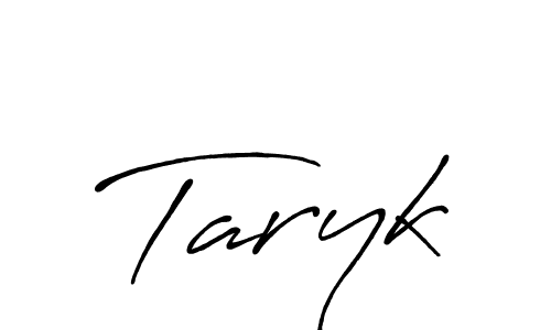 Once you've used our free online signature maker to create your best signature Antro_Vectra_Bolder style, it's time to enjoy all of the benefits that Taryk name signing documents. Taryk signature style 7 images and pictures png