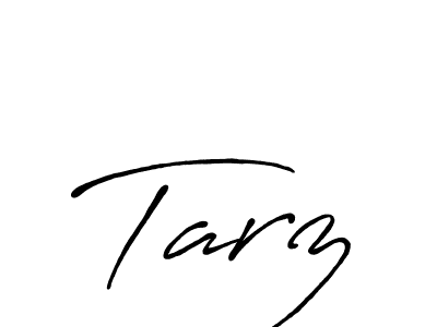 Design your own signature with our free online signature maker. With this signature software, you can create a handwritten (Antro_Vectra_Bolder) signature for name Tarz. Tarz signature style 7 images and pictures png