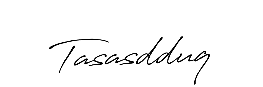 Use a signature maker to create a handwritten signature online. With this signature software, you can design (Antro_Vectra_Bolder) your own signature for name Tasasdduq. Tasasdduq signature style 7 images and pictures png